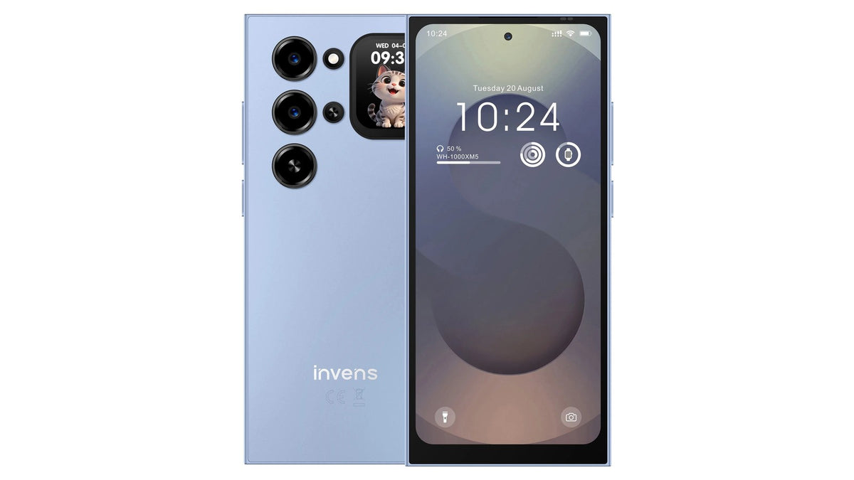 invens Ultra S26 in blue, front and rear